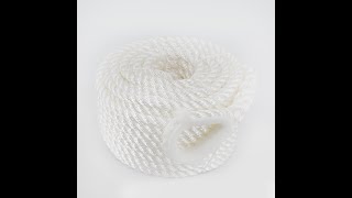 Santong Nylon 3-Strand Twisted Anchor Rope (3/8 x 50') for Boat