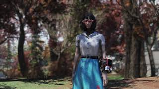 Fallout 76 Poodle Skirt and Blouse