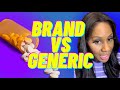Are Brand Name Drugs Better Than Generic Drugs What S The Difference A Doctor Explains