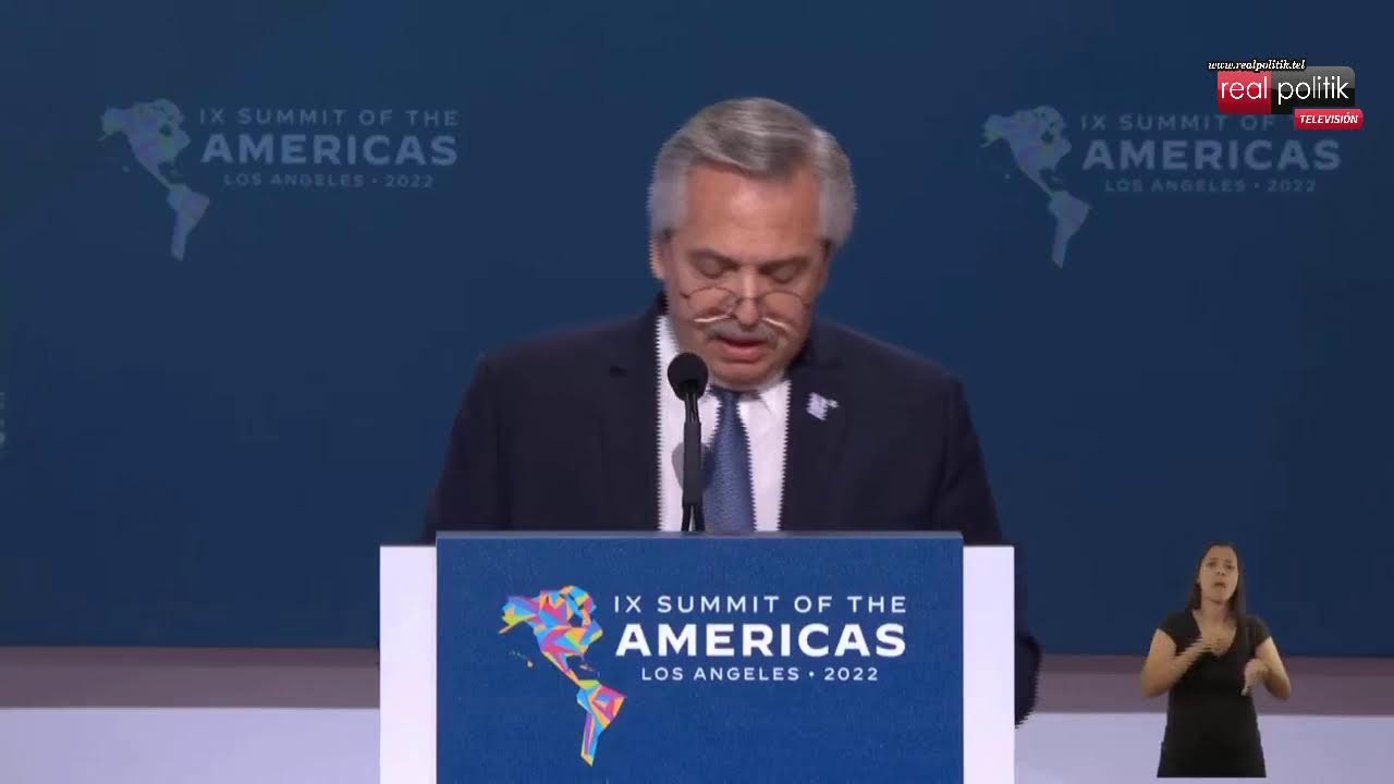 Alberto Fernández participó de la IX Cumbre de las Américas en Los Ángeles