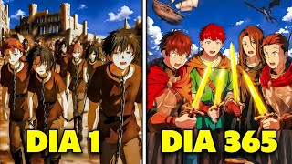 RENASCEU como PRÍNCIPE de IMPÉRIO FALIDO, mas o RECONSTRUIU até o AUGE da CIVILIZAÇÃO - Manhwa Recap