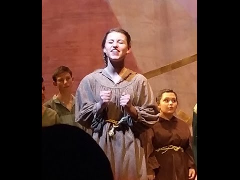 Shira as Nehebka in Aida at BT...with Illyssa R as Aida