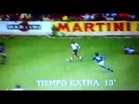 WM 1970 Deutschland-Italien Foul vorm 3:2 durch Riva