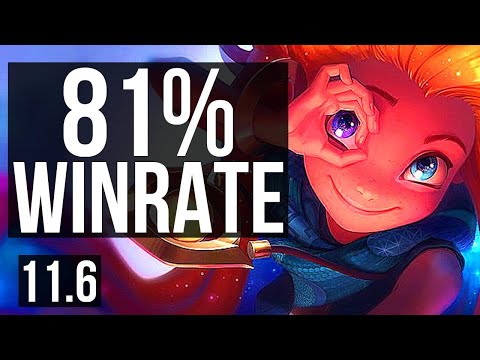 ZOE vs ZED (MID) | 81% winrate, 12/3/12, Legendary | KR Diamond | v11.6