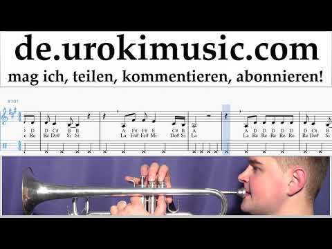 Trompetenunterricht Lady Gaga, Bradley Cooper - Shallow Noten Lernen um-i995