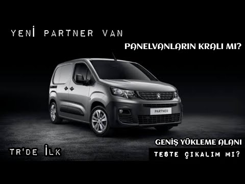 YENİ PEUGEOT PARTNER VAN İNCELEDİK / SEGMENTİNDE TEK ÖZELLİKLERE SAHİP