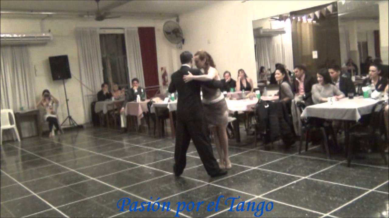 SILVANA PRIETO y MATIAS BATISTA Bailando el Tango DETRÁS DE TUS MENTIRAS en FLOREAL MILONGA