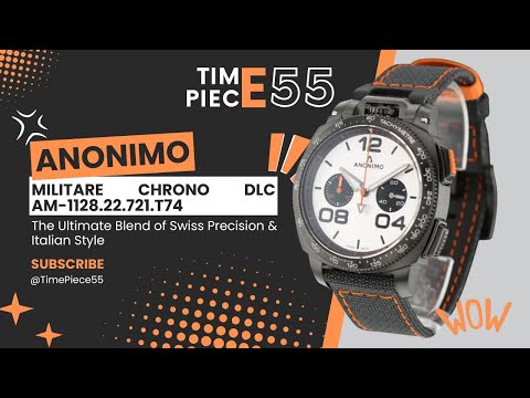(ANONIMO) Militare Chrono DLC – The Ultimate Blend of Swiss Precision & Italian Style