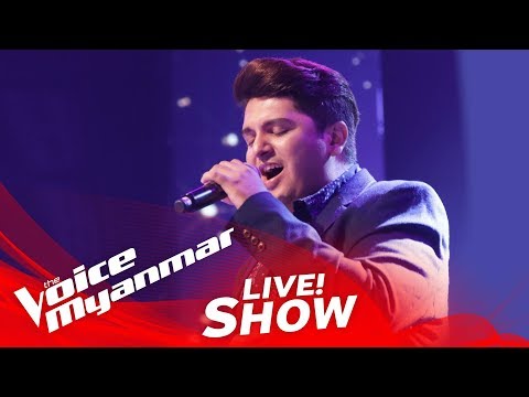 Mark Jason: "All Out Of Love" - Live Show - The Voice Myanmar 2018