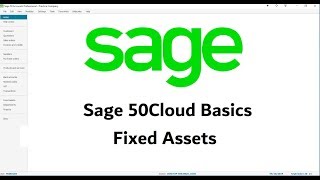 Sage 50 - Fixed Assets (Basics)