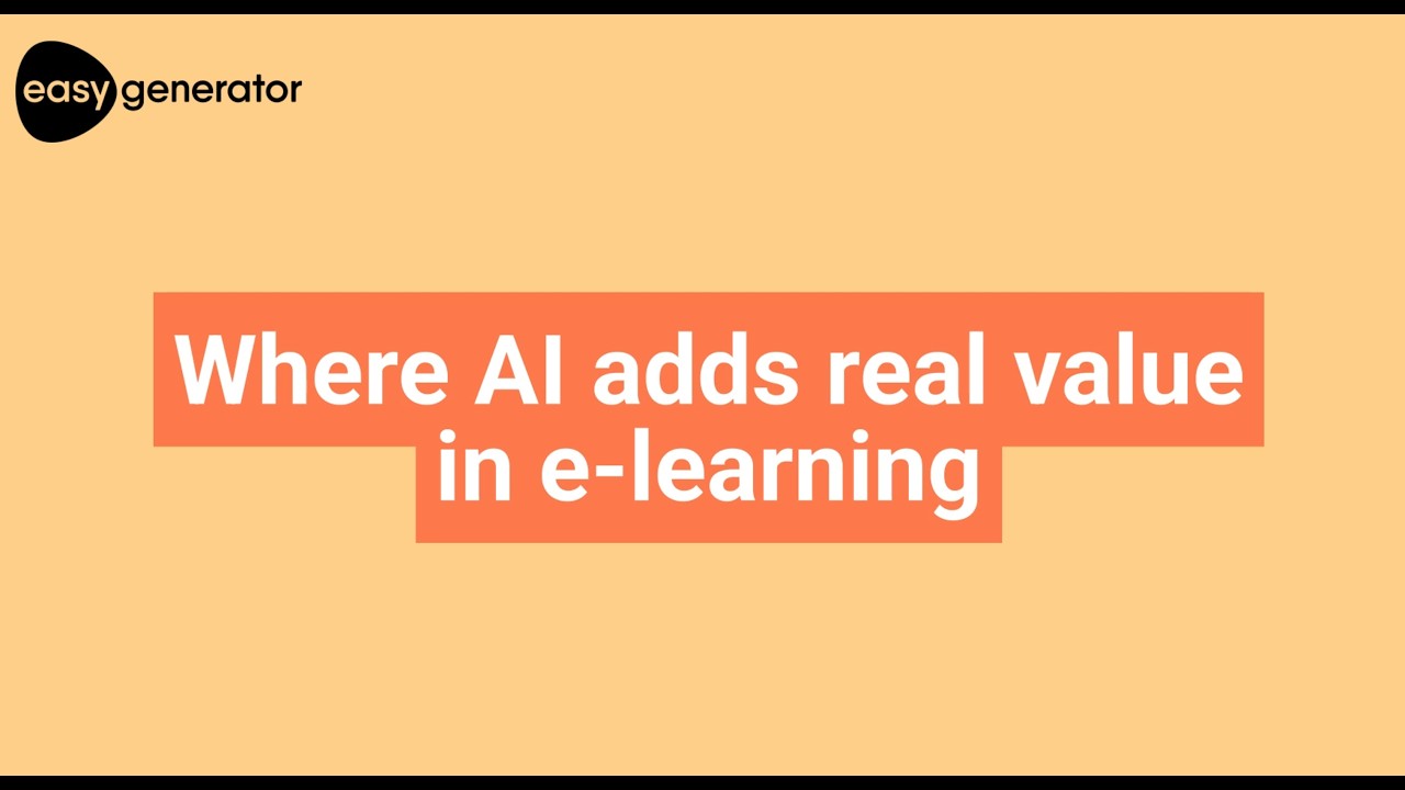 Top AI tools for e-learning creation in 2026