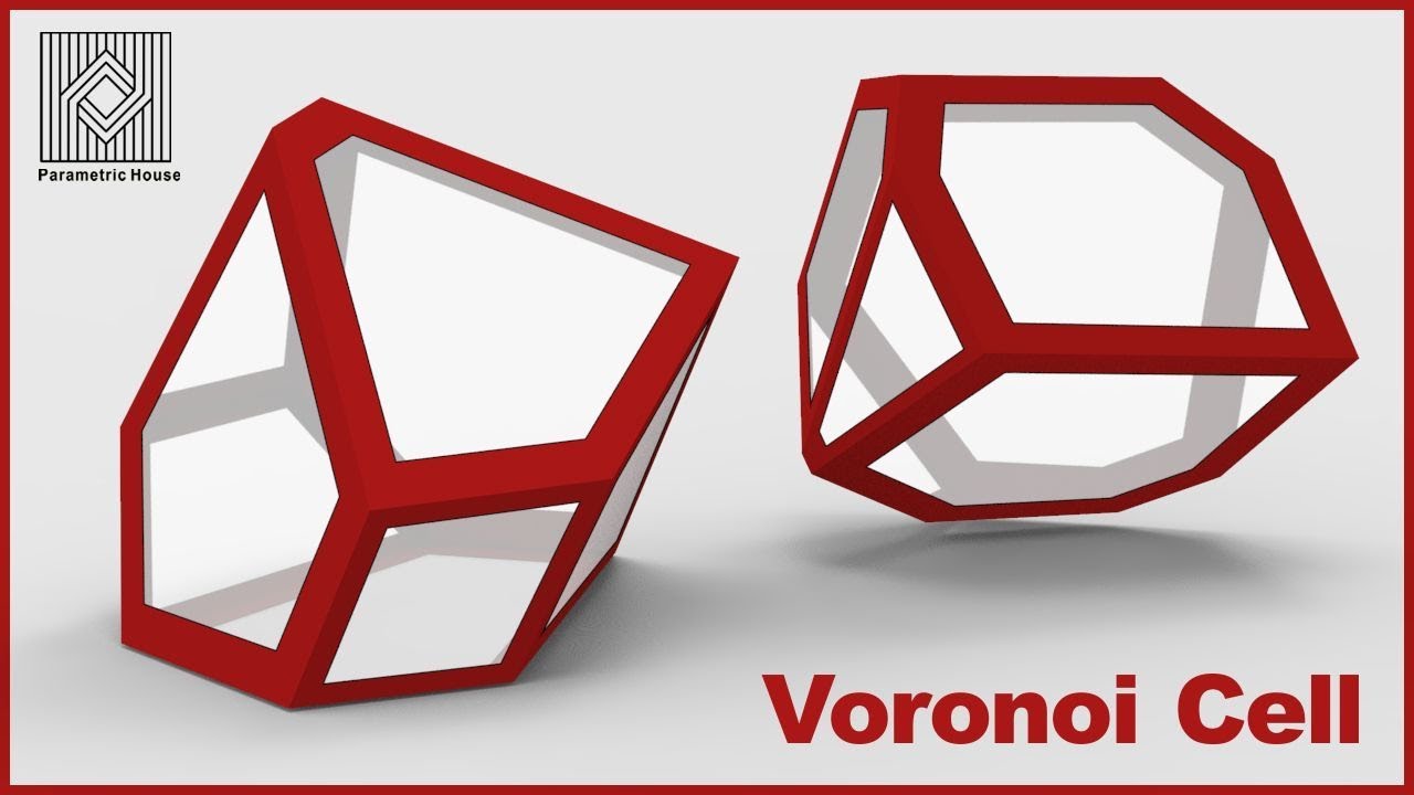 Voronoi Cell  - Grasshopper Tutorial