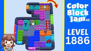 Soluzione del Livello 1886 di Color Block Jam