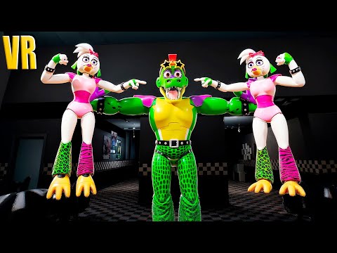 VR АНИМАТРОНИКИ ПУГАЮТ ОХРАННИКА В БОНЕЛАБ FNAF BONELAB COOP MOD КАКОЙ АНИМАТРОНИК НАСТОЯЩИЙ?