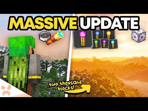 MINECRAFT SUMMER UPDATE ANNOUNCED: DISTANT HORIZONS, COLORFUL LIGHTS + MORE?!