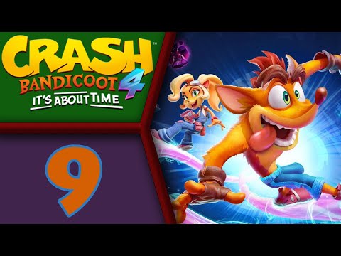 Crash Bandicoot 4: It's About Time playthrough pt9 - Icy Peaks and Slalom Slides