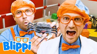 Blippi Constrói um Caranguejo Robô! 🦀🤖 Blippi Aprende Ciência!