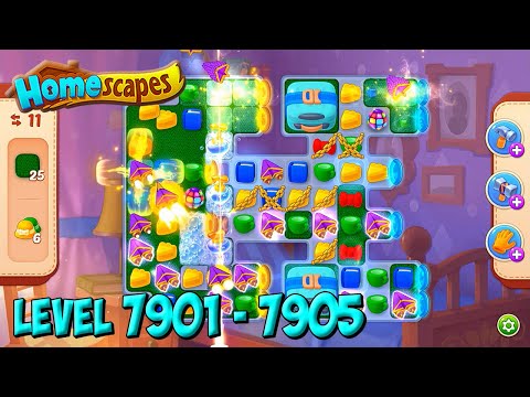 Homescapes level 7901 - 7905 🏡 Playrix HD