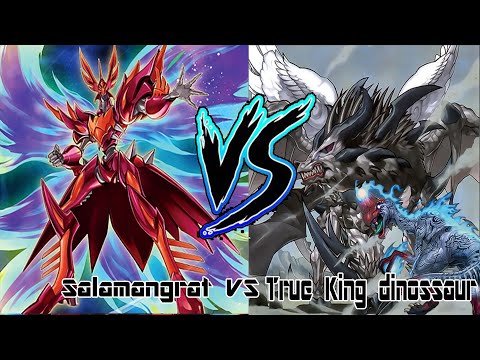 Yu-Gi-Oh!DUEL:Final OTS Championsihp Salamangreat VS True King Dinossaur