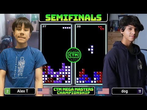 WHO GETS INTO THE FINALS? Classic Tetris Mega Masters Championship 2023: Alex T, Dog