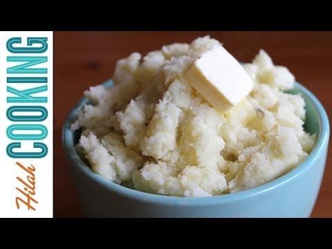 How To Make Mashed Potatoes - Garlic Mashed Potatoes Recipe | Hilah Cooking