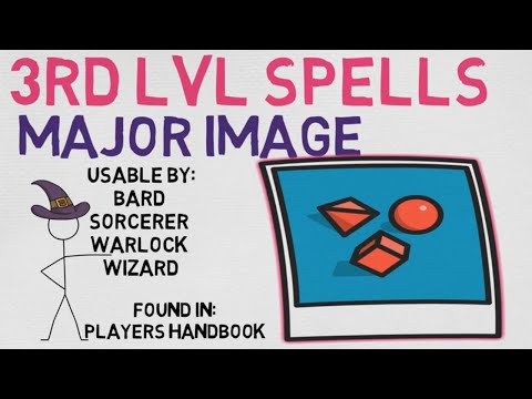 3rd Level Spell #37: Major Image (DnD 5E Spell)