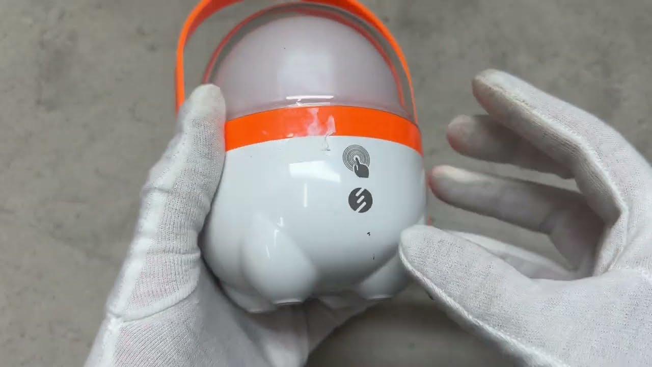 Ліхтарик кемпінг із сенсорною панелюю S-link SL-3658 оранжевий