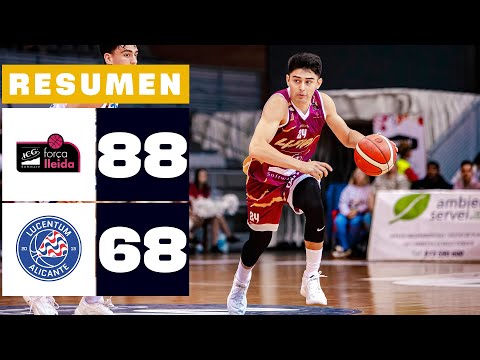 ICG FORÇA LLEIDA 88-68 HLA ALICANTE | RESUMEN PARTIDO 2 PLAYOFF LEB ORO