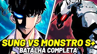 SUNG JIN WOO VS O MONSTRO MAIS FORTE DO MUNDO (BERU) BATALHA COMPLETA | SOLO LEVELING