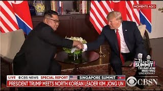 Live: Continuing coverage of the North Korea summit as Kim Jong Un and Trump hold historic meeting video
