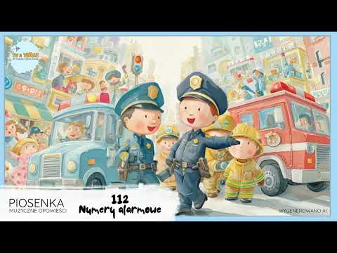 112 Numery Alarmowe - Tu&Teraz | piosenka dla dzieci | piękne melodie