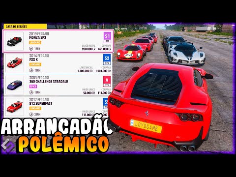 FORZA HORIZON 5 - ARRANCADÃO DE LEILÃO POLÊMICO