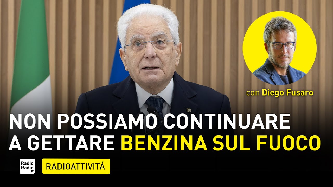 L'ennesima INTEMERATA di MATTARELLA CONTRO PUTIN: come non stemperare la tensione