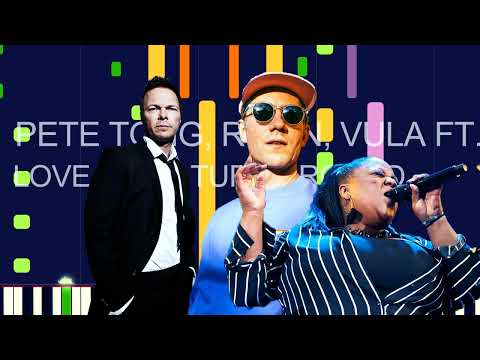 Pete Tong, Riton, Vula - LOVE CAN'T TURN AROUND (PRO MIDI FILE REMAKE) - "in the style of"