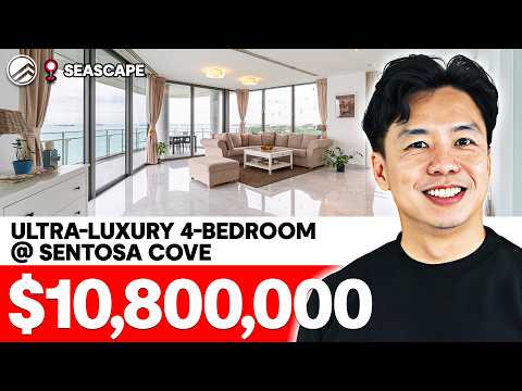 Seascape: Sentosa Cove Luxury 4-Bedroom with Panoramic Sea Views | $10,800,000 | Melvin Lim