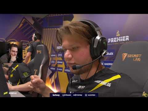 S1mple has INHUMAN Reactions 🤧🤧🤧 NaVi vs Heroic