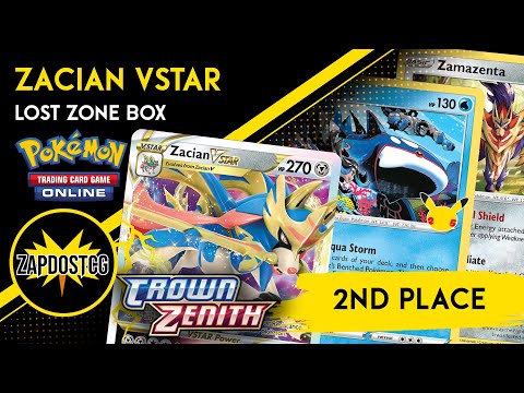 2nd Place Kyogre Lost Box Deck With Zacian VSTAR From Perth Regionals (Pokemon TCG)