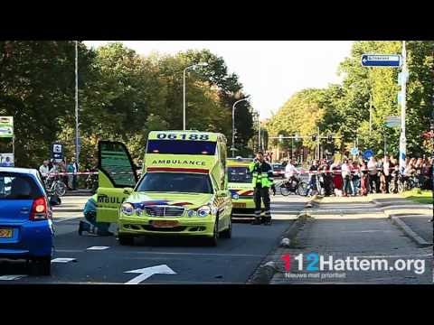 Motorrijder gewond bij verkeersongeval op de Stationsweg Wezep - © 112Hattem.org