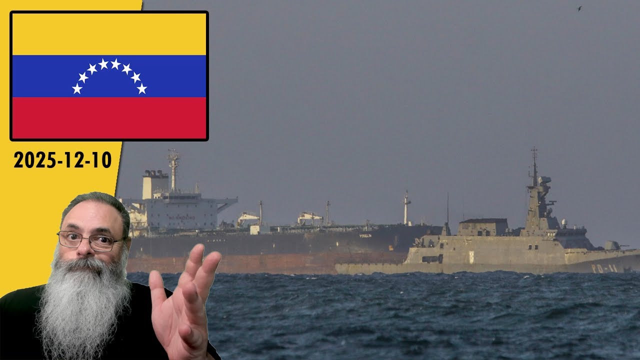 #Venezuela 2025-12-10: ESTADOS UNIDOS CONFISCA PETROLEIRO na COSTA da VENEZUELA iniciando BLOQUEIO