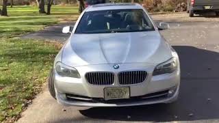 2011 BMW 535i 6-Speed Walk Around and Start-Up