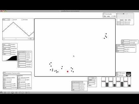 Swarm based synthesis (Max/MSP) nr. 7