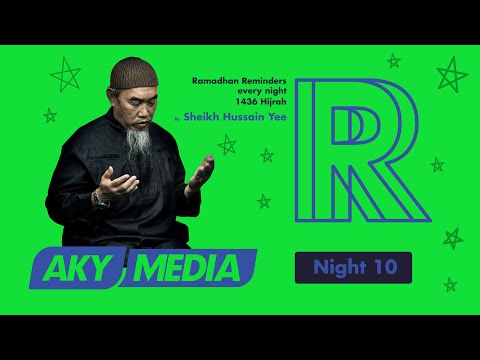 Ramadhan Reminders 1436: Night 10