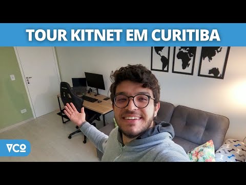 Tour kitnet de 30 m² em Curitiba