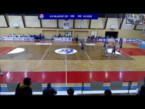 2MLS 6. kolo / KK Mladost SP - KK Bor RTB