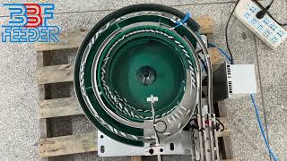 High Precision Vibrating Bowl Feeder Adjustable Frequency Stainless Steel Parts Feeder