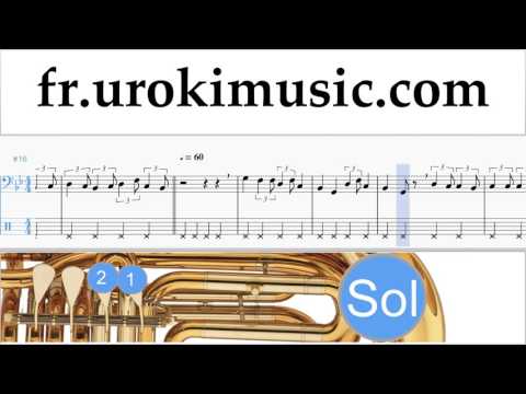 Comment Jouer du Tuba Lukas Graham - 7 Years Tab Tablature Partie#2 um-i829