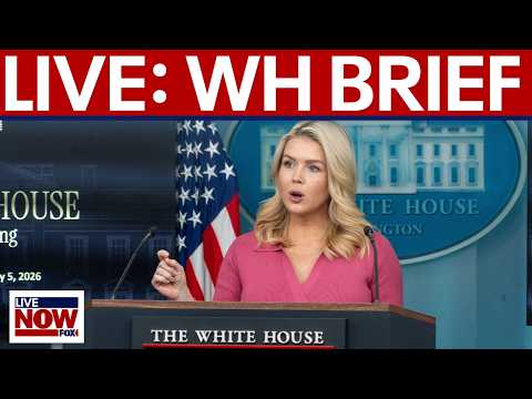 LIVE: White House briefing as US moves towards war with Iran