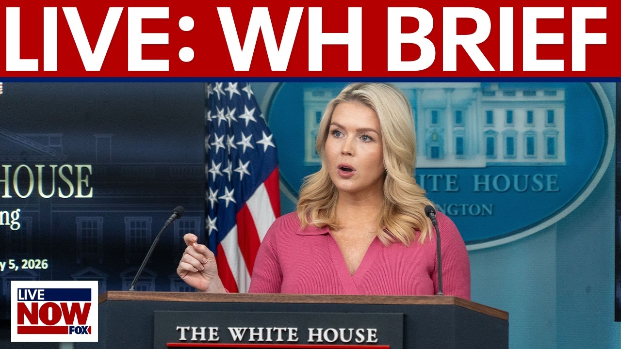 LIVE: White House briefing as US moves towards war with Iran