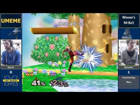 UMeMe 43 - Beach (Sheik) vs Dynamic (Falco) - WR4