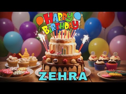 Happy Birthday Zehra, Birthday Wishes, Birthday Song, WhatsApp Status, Today, hbd
